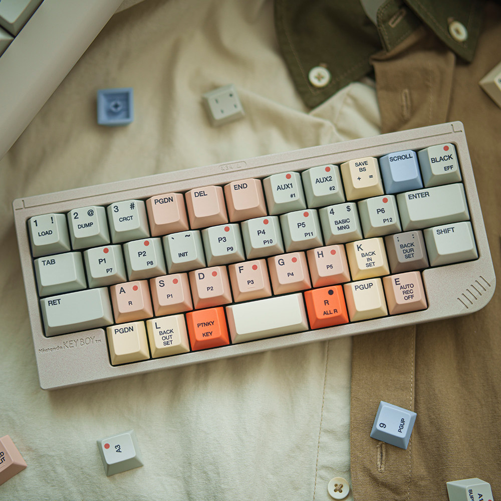 Retro Gaming Keycaps - FBB Keycaps S9000 Retro Stijl Voor