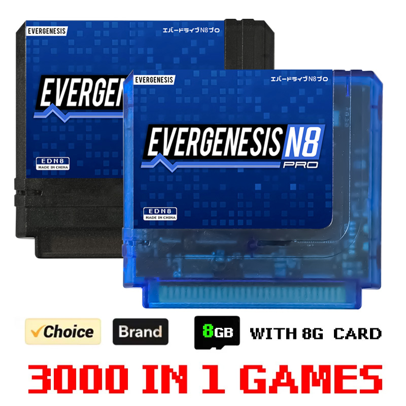 Retro Gaming Handhelds - 3000 in 1 Game Card ED