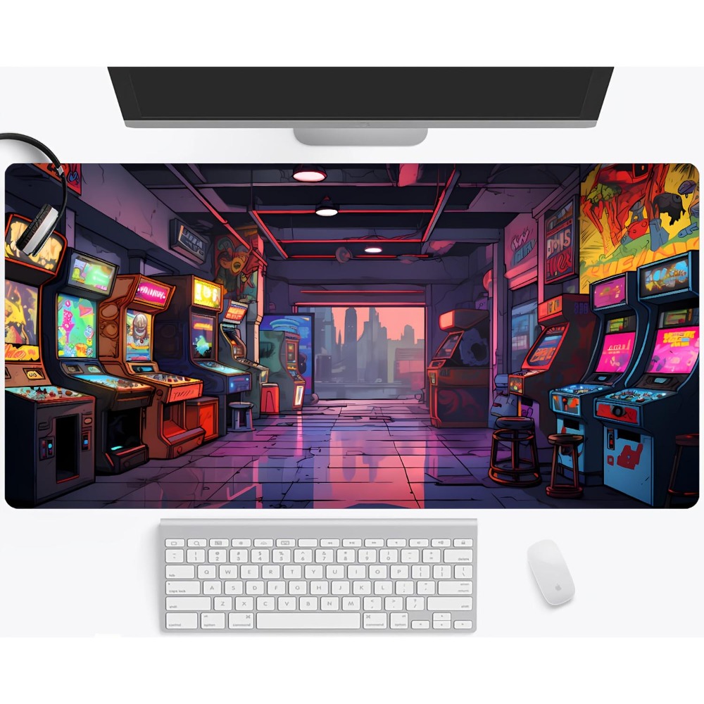 Retro Gaming Xl - Met het retro arcade neonlichtontwerp, is