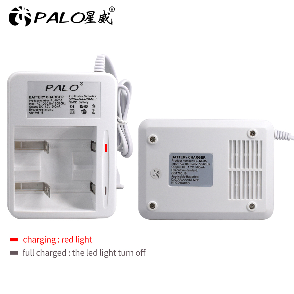 Rechargeable Battery Aa - Palo Intelligente Slimme Oplader Voor 1.2V