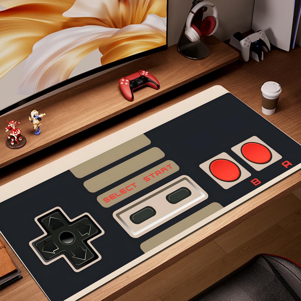 Retro Gaming Xl - Retro Game Controller Muismat Antislip Rubber