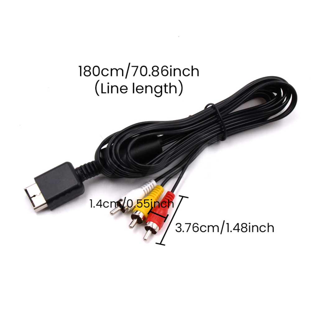 Composite Rca Cable - 1,8M Composiet AV Audio Video TV