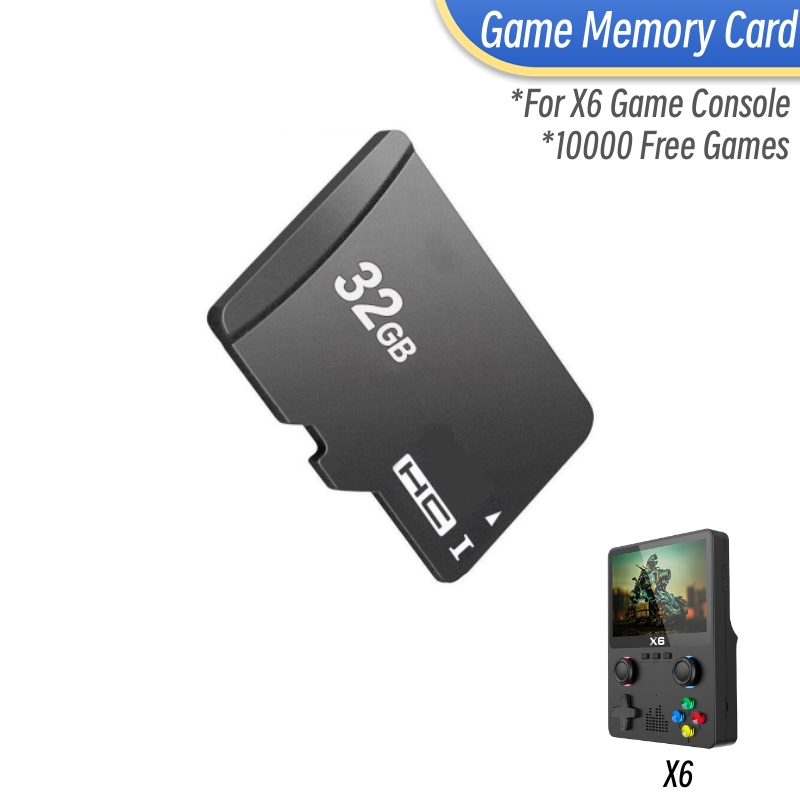Retro Gaming X6 - Game Card Voor X6 Game Console