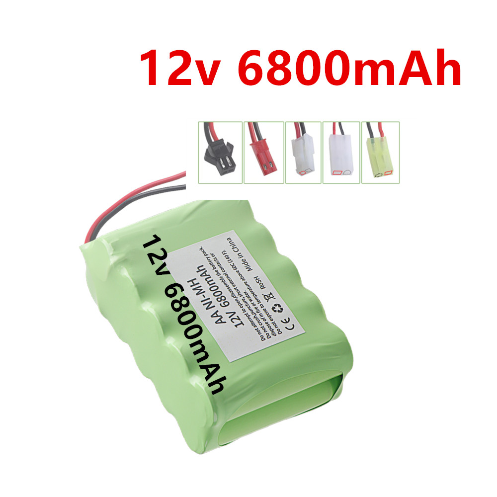 Rechargeable Battery Aa - 12v 6800mAh NI-MH Oplaadbare Batterij Met