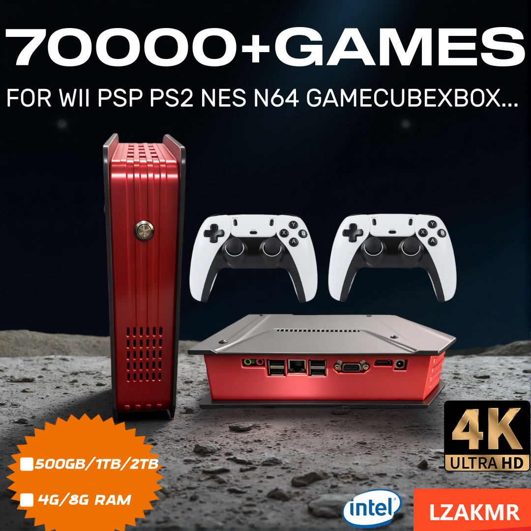 Retro Gaming Batocera - X4 Retro Familie Videogame Console 1TB