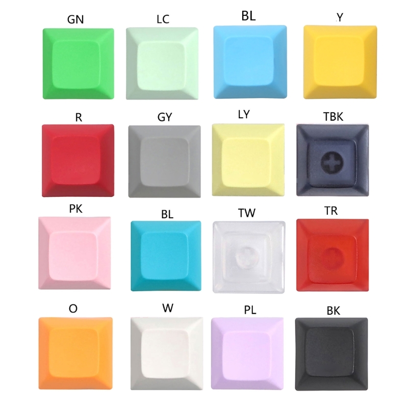 Retro Gaming Keycaps - Dsa 1u Keycap Set Pbt Lege