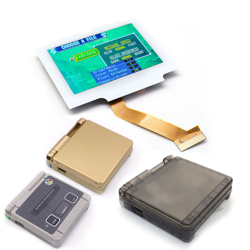Retro Gaming Gameboy - HISPEEDIDO Pre-gelamineerd IPS V5 schermkit voor