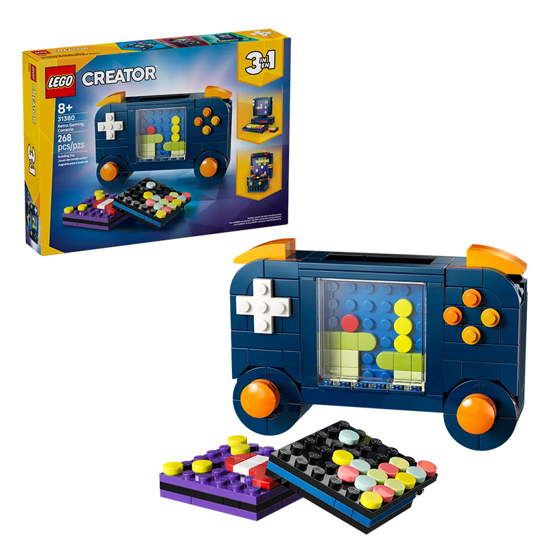 LEGO Creator 3-in-1 Bouwstenen - Retro Gaming Handhelds recensie en prijs