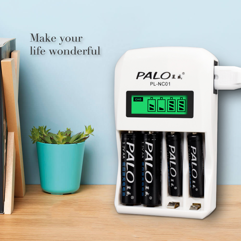 PALO 1,2 V batterijlader 4 slo - Rechargeable Battery Aa recensie en prijs