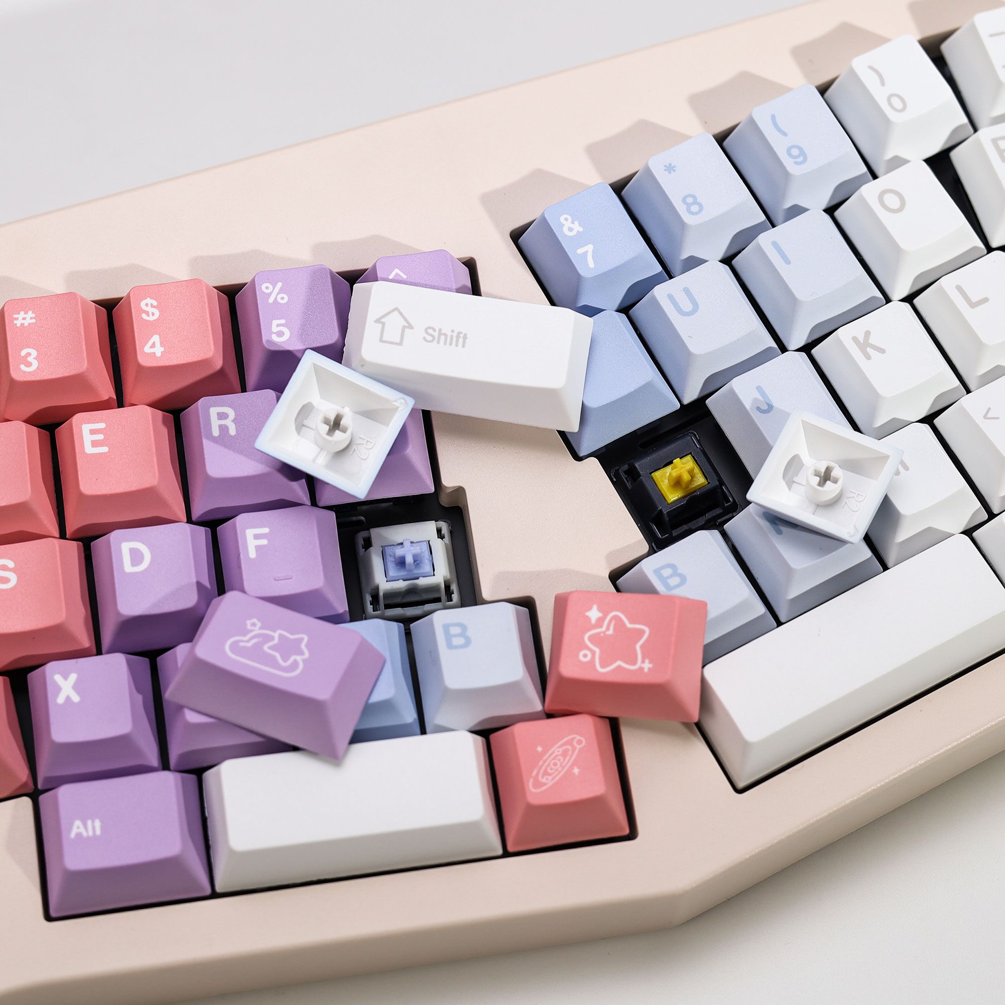KBDiy Dreamscape Thema Keycaps - Retro Gaming Keycaps recensie en prijs
