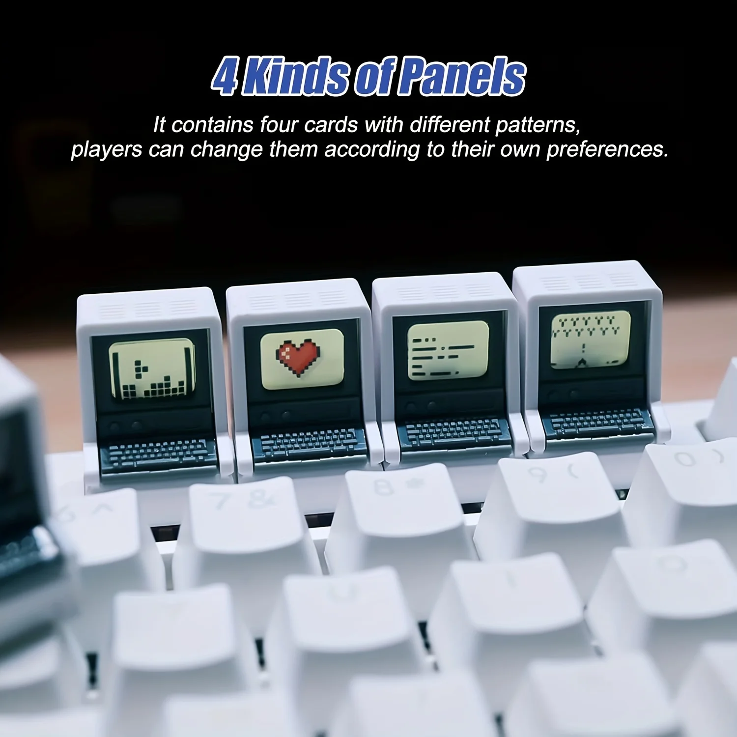 Retro Mac-geïnspireerde toetse - Retro Gaming Keycaps recensie en prijs