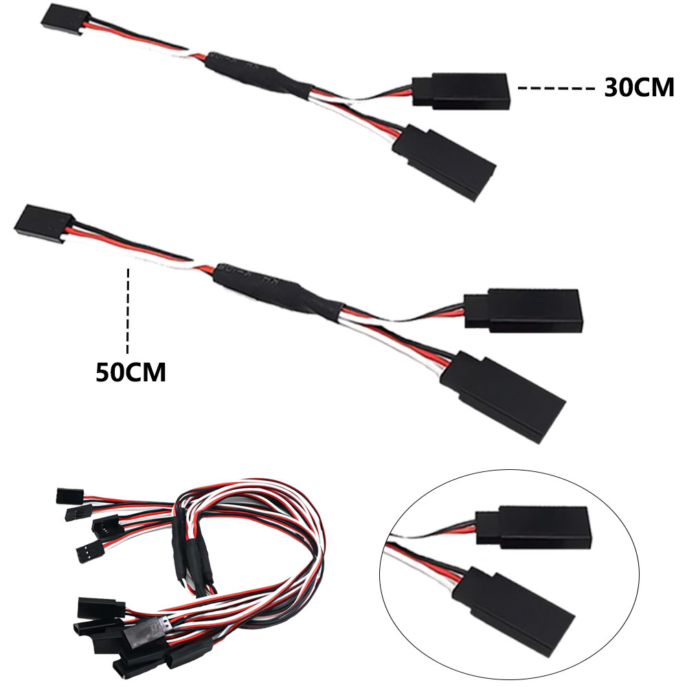 5/8/10pcs RC Servo Y Verlengka - Composite Rca Cable recensie en prijs