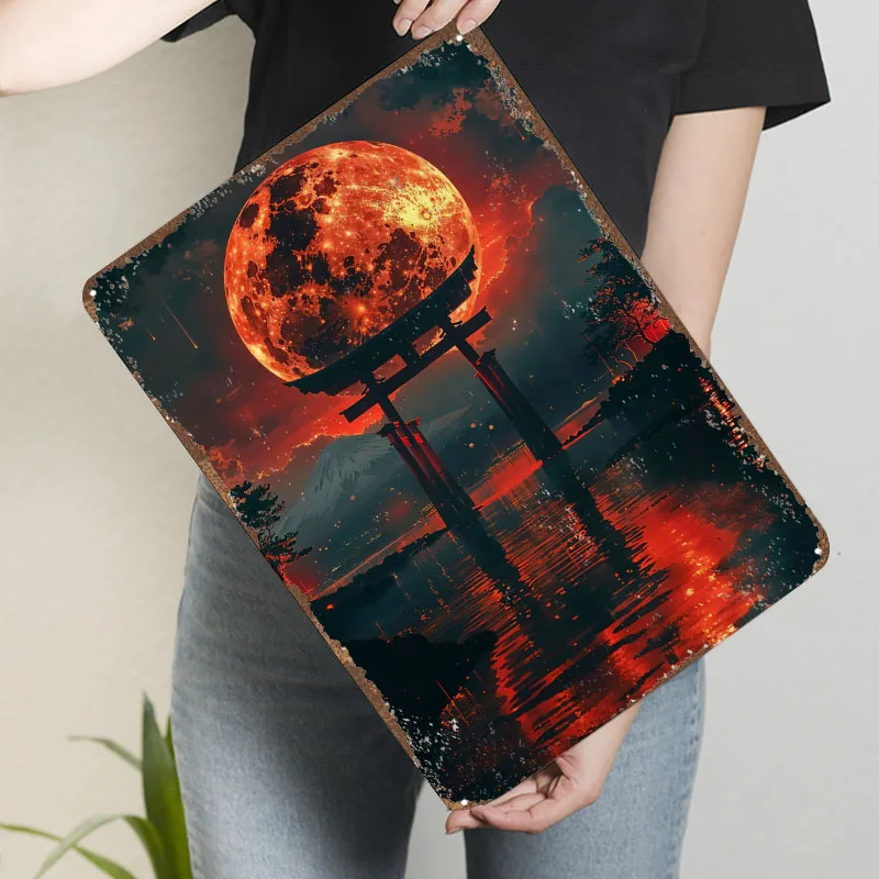Bloedmaan Torii Bord Afdruk Me - Retro Gaming At recensie en prijs