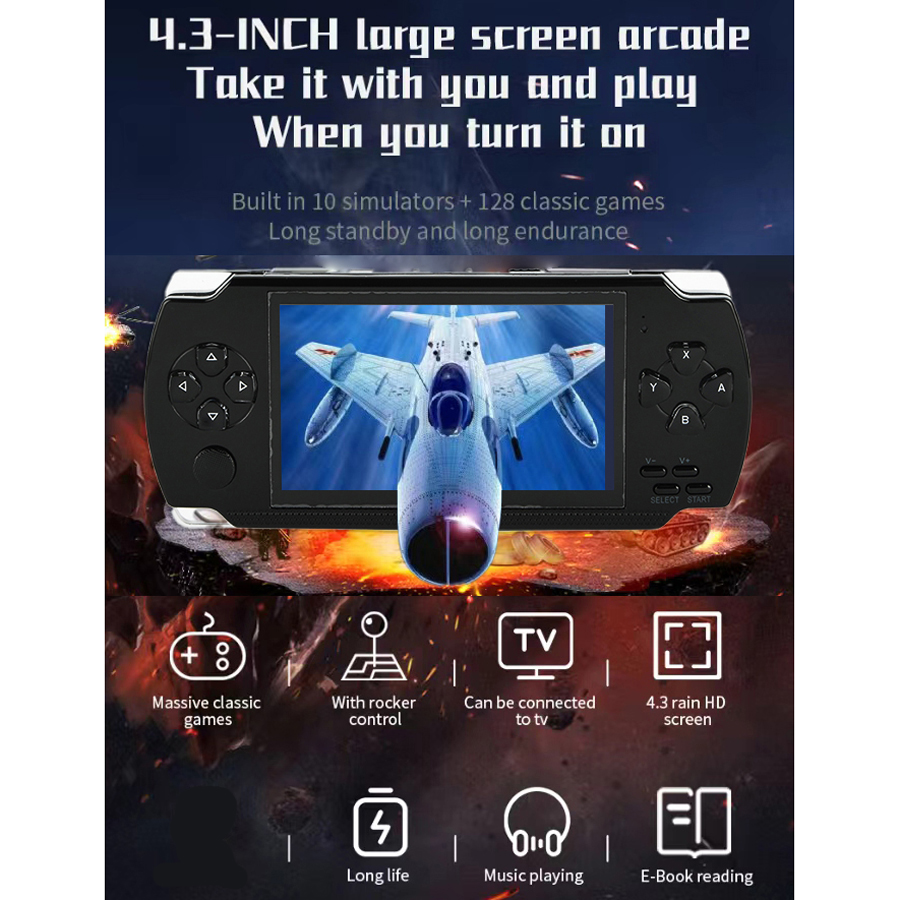 Handheld draagbare retro video - Retro Gaming X6 recensie en prijs