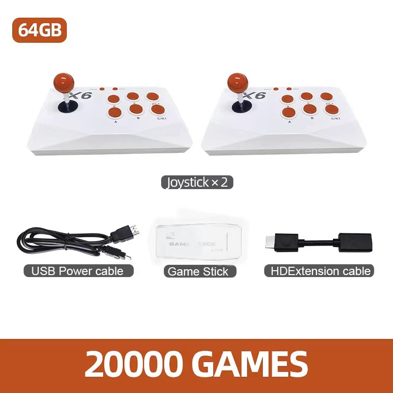 X6 Video Game Console 4K HD 64 - Retro Gaming X6 recensie en prijs
