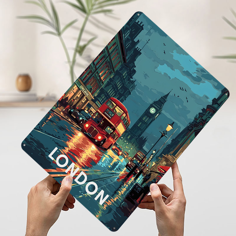 London Big Ben blikken poster  - Retro Gaming London recensie en prijs
