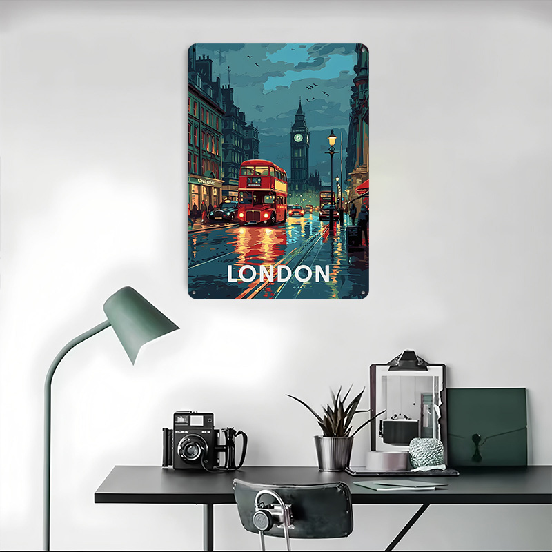 London Big Ben blikken poster  - Retro Gaming London recensie en prijs