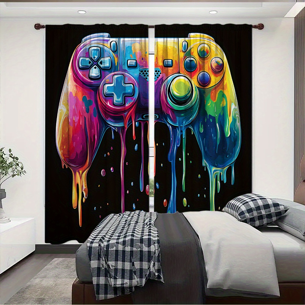 Retro Gaming Controller Gordij - Background Retro Gaming recensie en prijs
