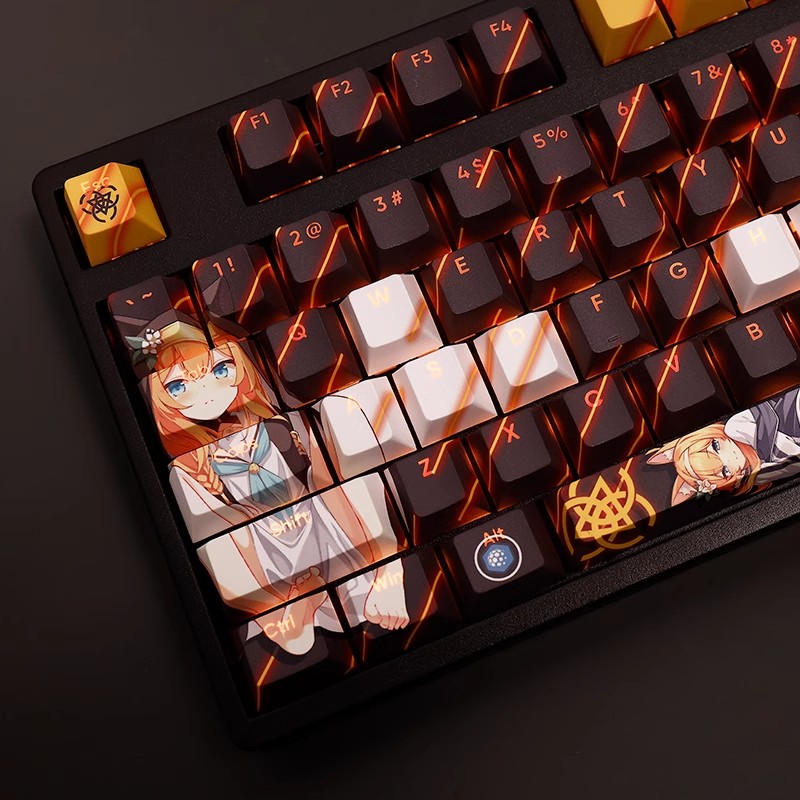 108 Toetsen/Set Blauw Archief  - Retro Gaming Keycaps recensie en prijs