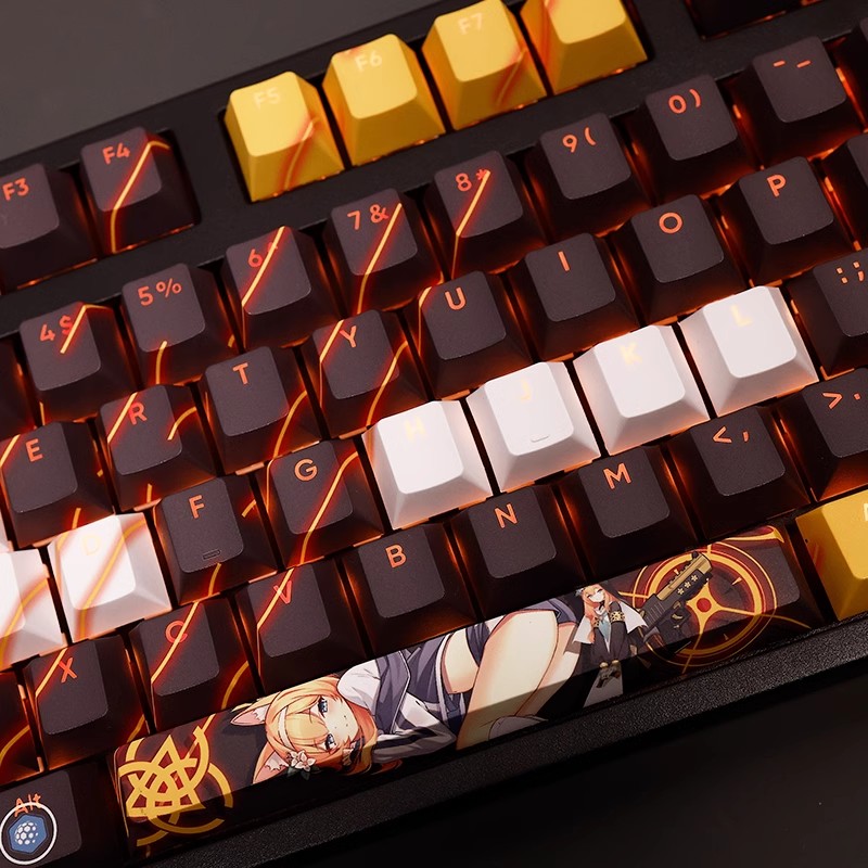 108 Toetsen/Set Blauw Archief  - Retro Gaming Keycaps recensie en prijs