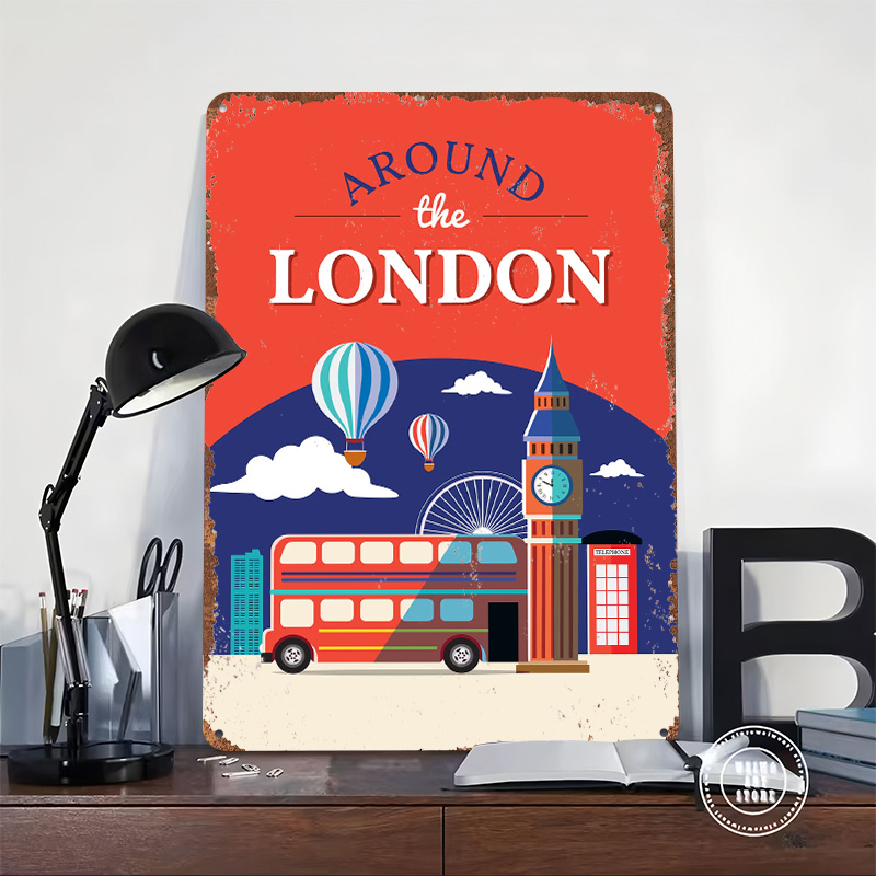 Retro vintage blikken borden m - Retro Gaming London recensie en prijs