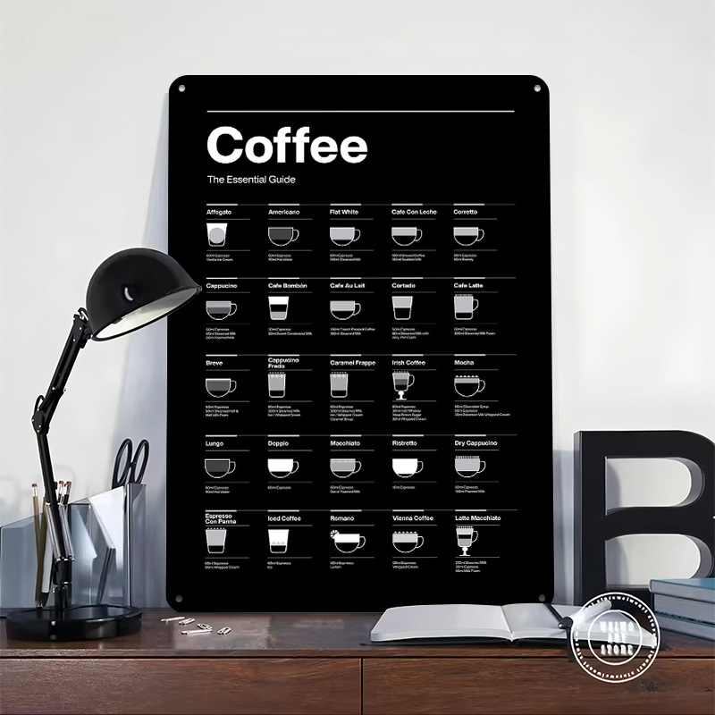 Bestseller Koffiegids Tin Post - Retro Gaming At recensie en prijs