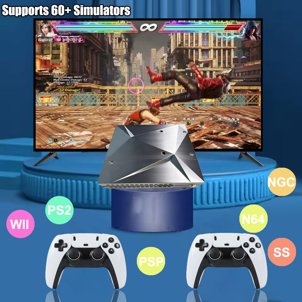P88 Retro Game Console 500GB/1 - Retro Gaming Batocera recensie en prijs