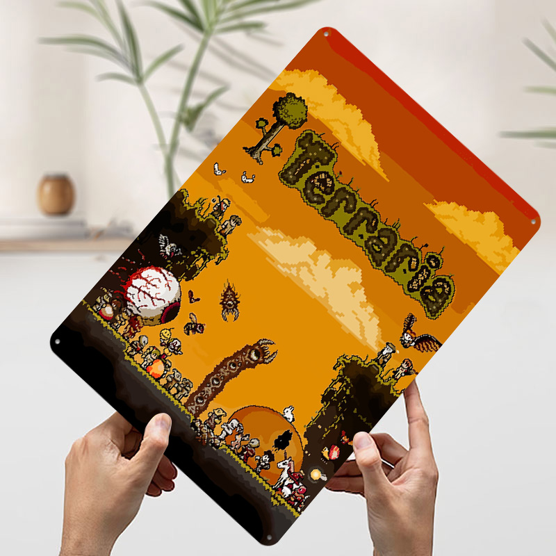 Terraria Pixel Art Game Geprin - Retro Gaming At recensie en prijs