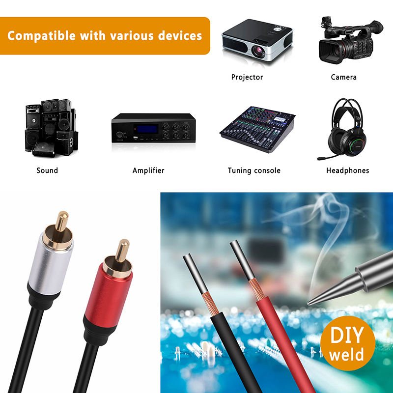 1 Stuks Luidsprekerkabel Rca M - Composite Rca Cable recensie en prijs