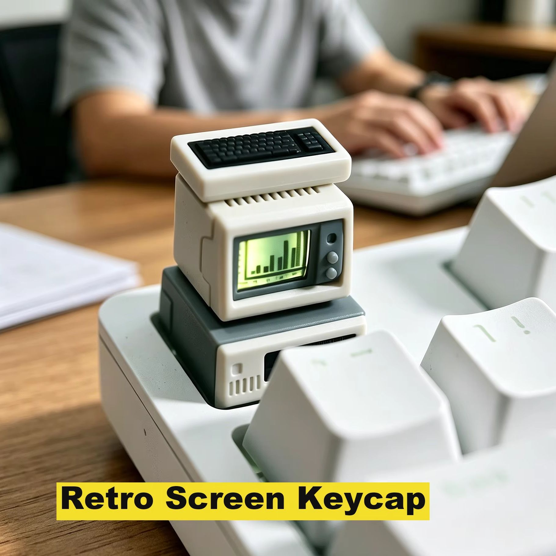 Retro Computer Keycap Backlit  - Retro Gaming Keycaps recensie en prijs