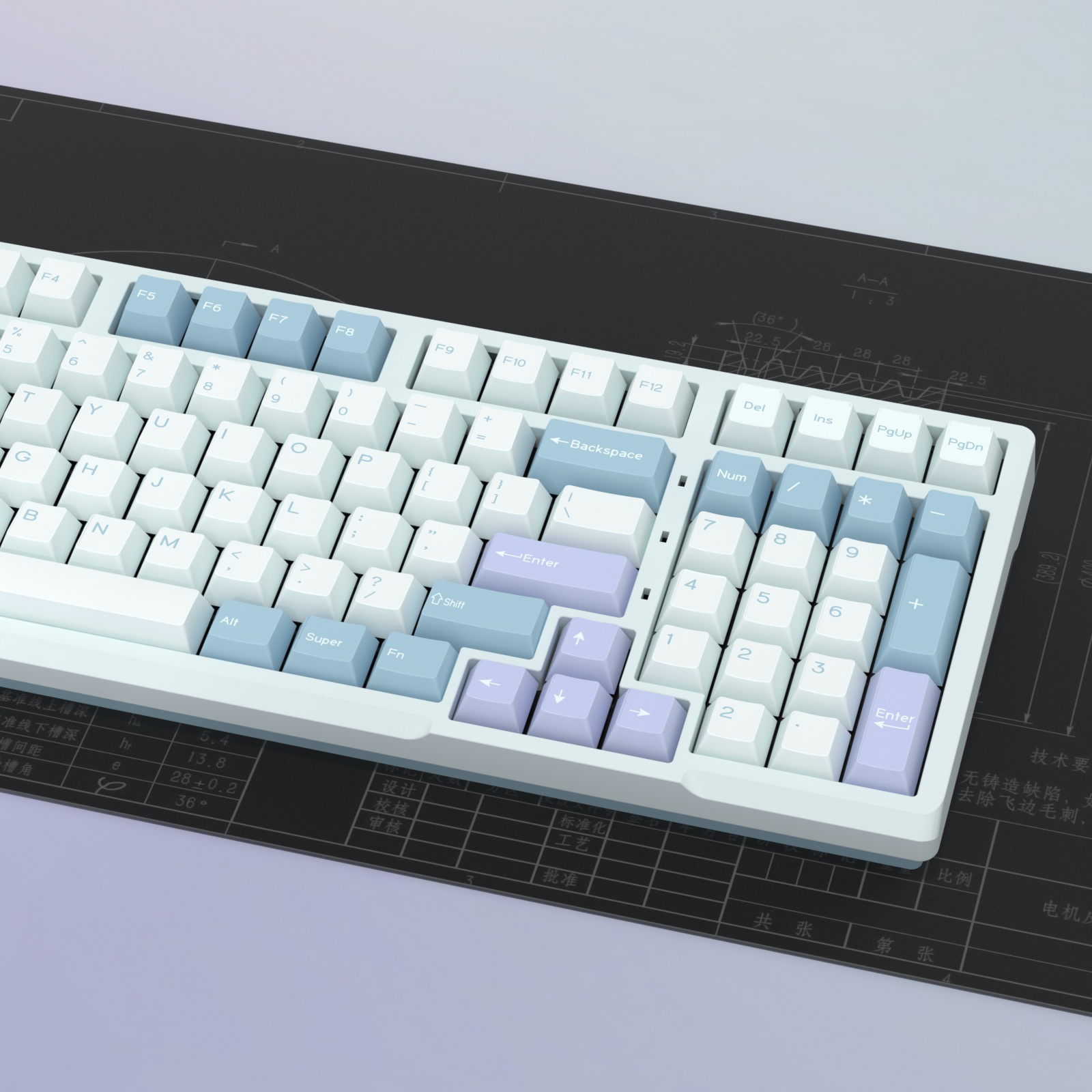 KBDiy GMK Illusion Keycap Cher - Retro Gaming Keycaps recensie en prijs