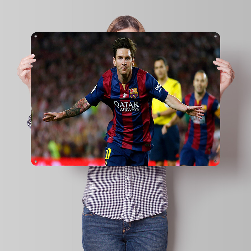 Lionel Messi voetbal geprinte  - Retro Gaming At recensie en prijs
