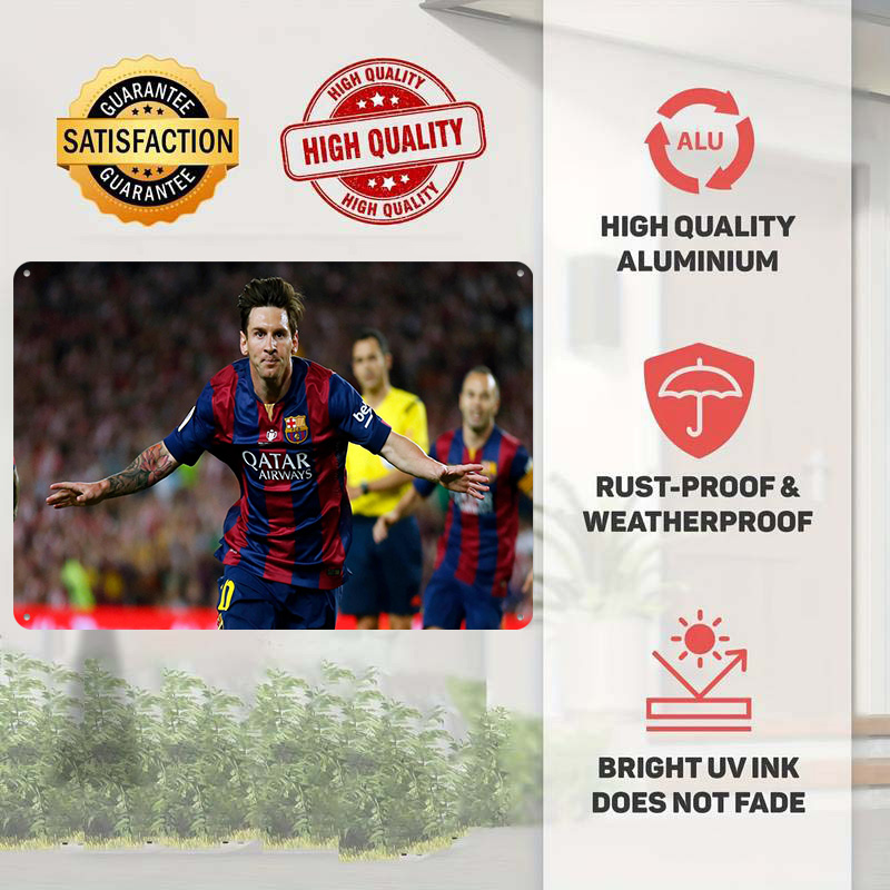 Lionel Messi voetbal geprinte  - Retro Gaming At recensie en prijs