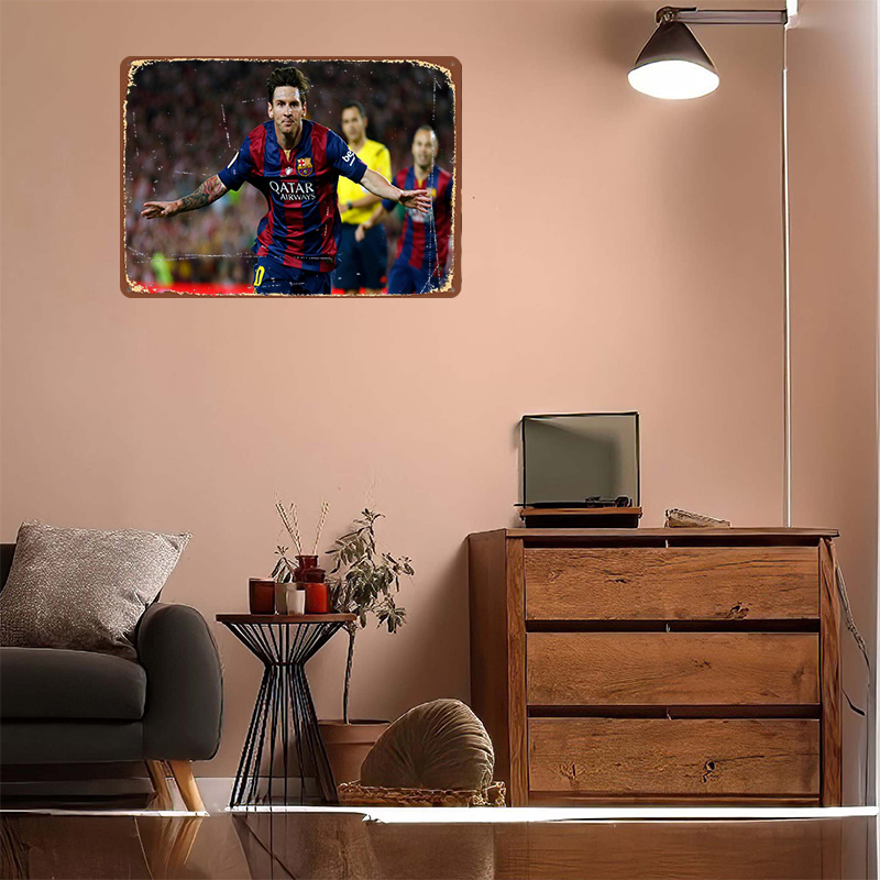 Lionel Messi voetbal geprinte  - Retro Gaming At recensie en prijs