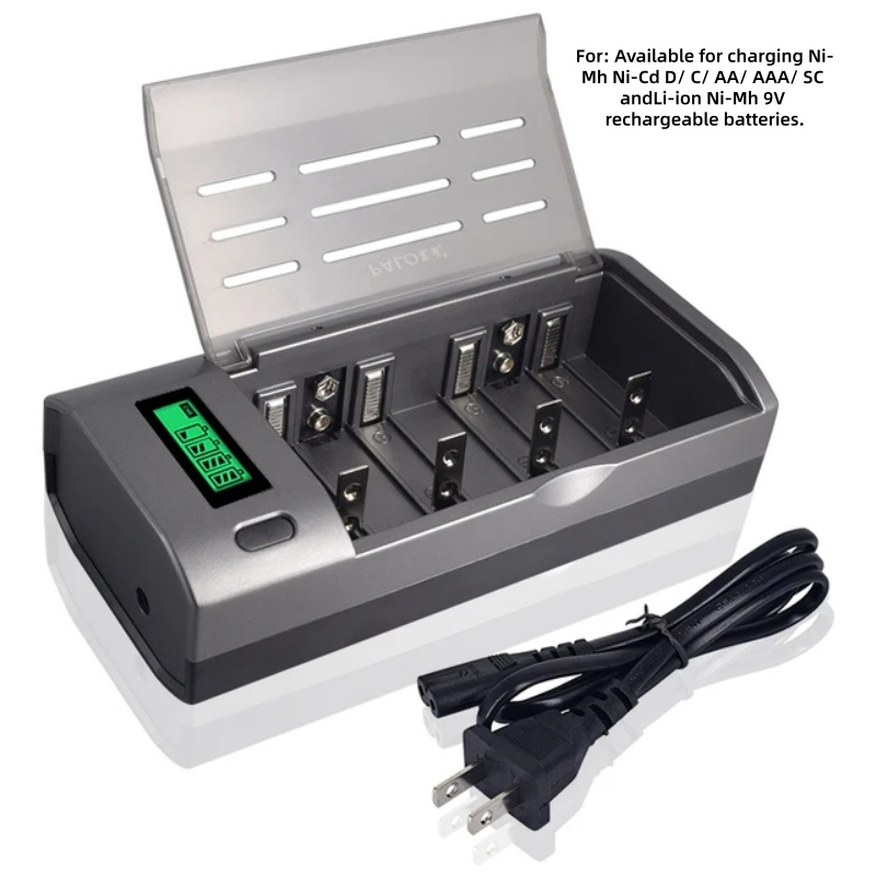 PALO 4-slots LCD-display slimm - Rechargeable Battery Aa recensie en prijs