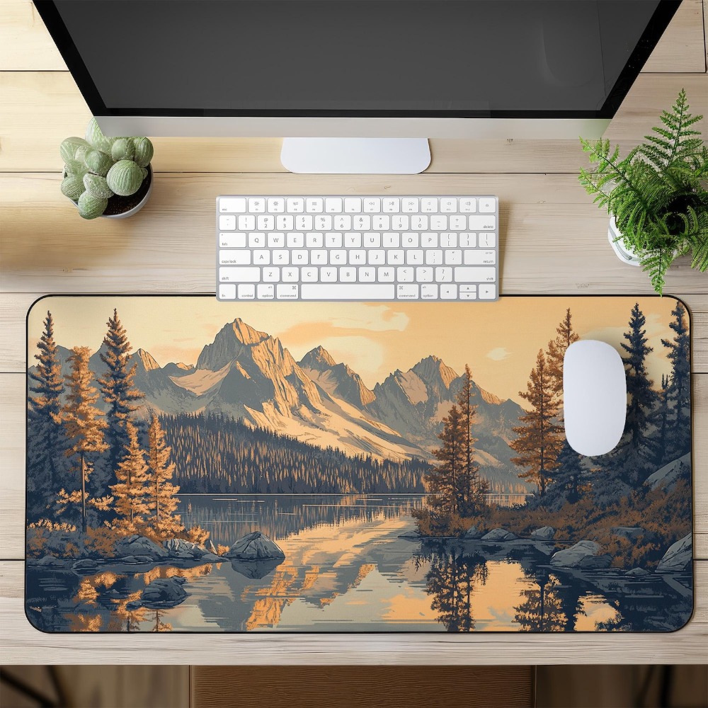 Retro Art Mountain Landscape B - Retro Gaming Xl recensie en prijs