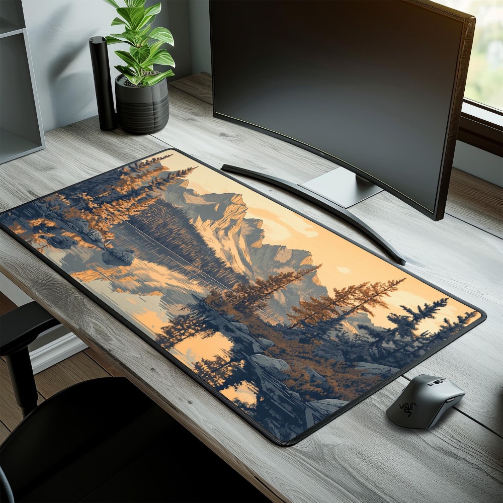 Retro Art Mountain Landscape B - Retro Gaming Xl recensie en prijs