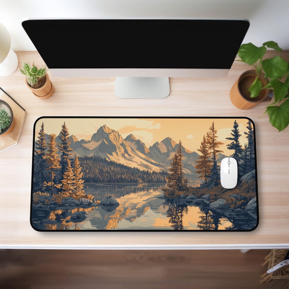 Retro Art Mountain Landscape B - Retro Gaming Xl recensie en prijs