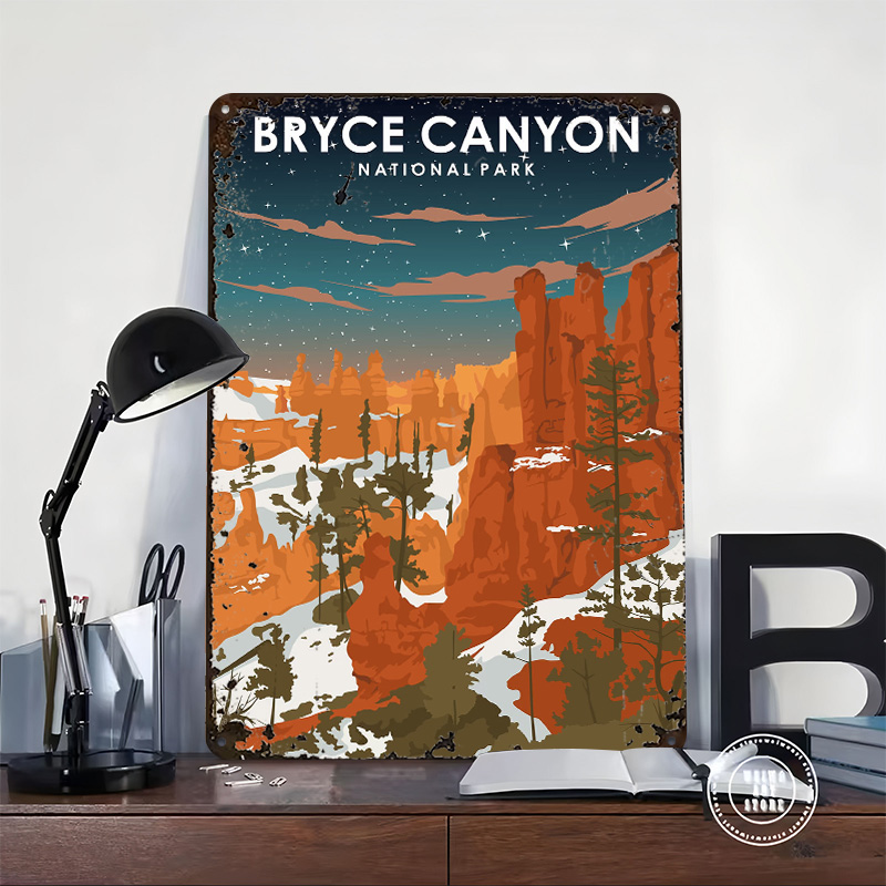 Bryce Canyon 's nachts gedrukt - Retro Gaming At recensie en prijs