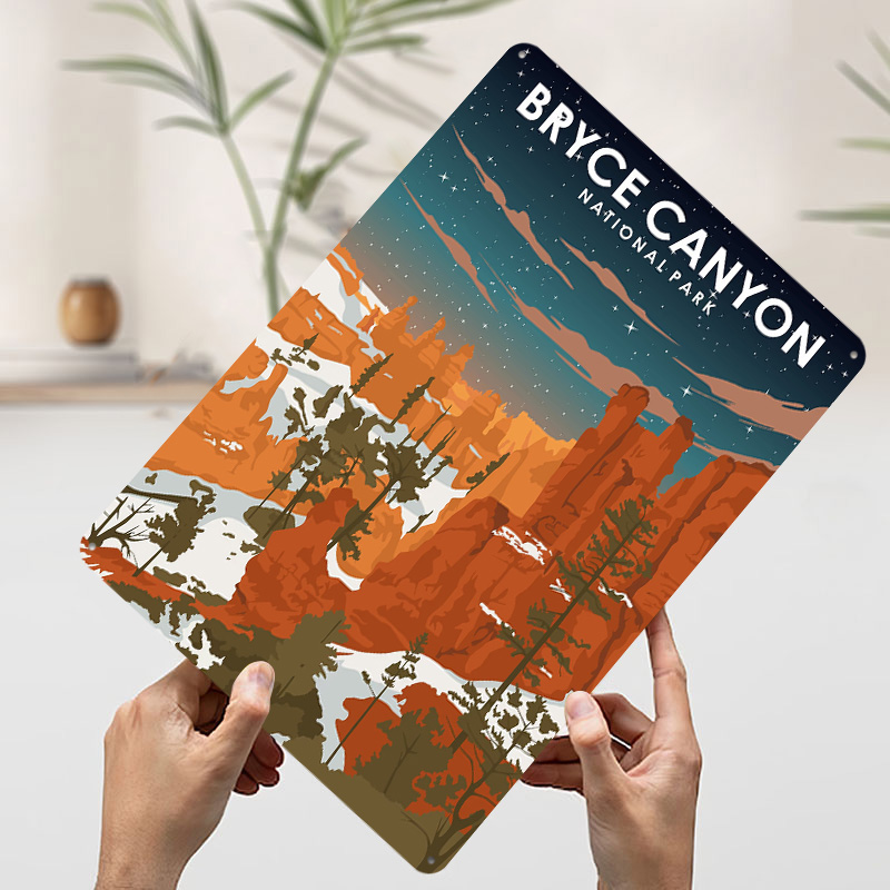Bryce Canyon 's nachts gedrukt - Retro Gaming At recensie en prijs