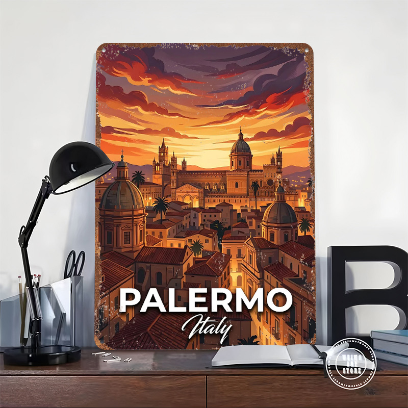Palermo Italië stadsgezicht bi - Retro Gaming At recensie en prijs